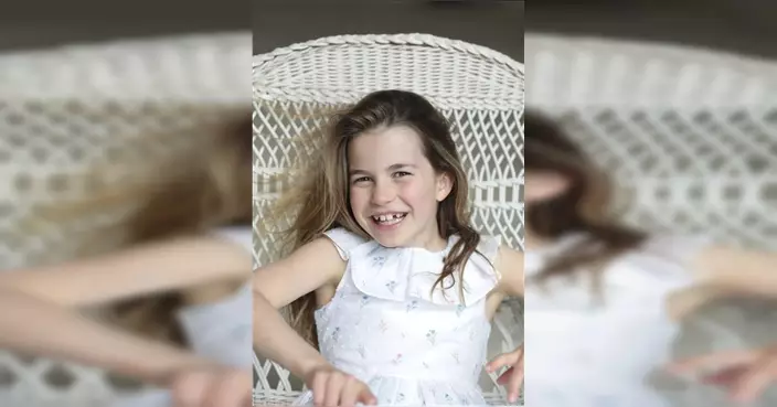 凱特王妃再操刀任攝影師 IG貼夏洛特公主8歲生日照片