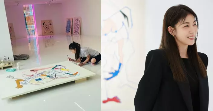 「奇皇后」河智苑首舉行個人畫展 成立藝術品牌挑戰自我