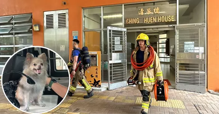 沙田水泉澳邨單位冒濃煙 女子倒斃屋內疑吸煙燒著沙發惹禍