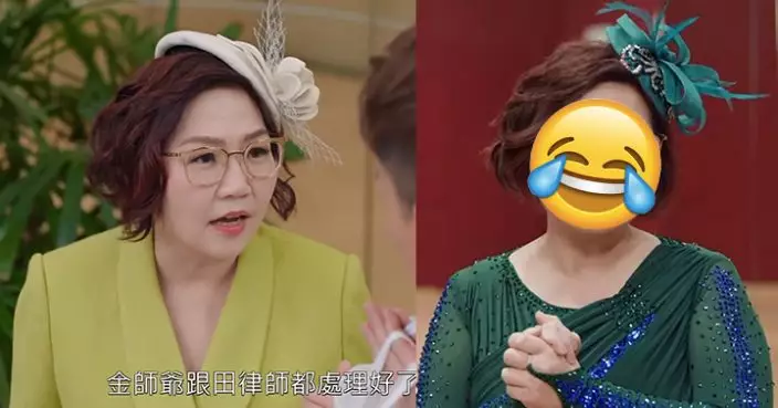 麥玲玲著半透舞衣跳舞被攬腰摸手仔 嘴角含春樣勁有喜感