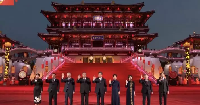 習近平夫婦舉行儀式 歡迎出席中國中亞峰會之五國領導人及夫人