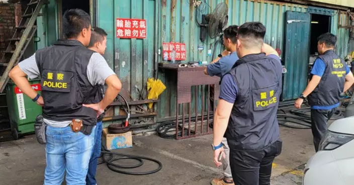 警聯消防文錦渡搗破非法油站 檢逾500公升柴油一男被票控