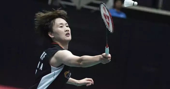新加坡羽毛球公開賽 中國選手陳雨菲晉級女單半決賽