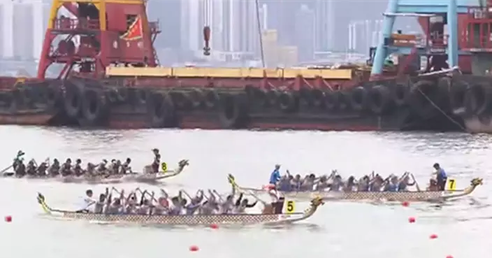 香港國際龍舟邀請賽 逾160支龍舟隊參加