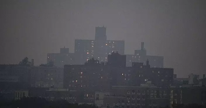 加拿大山火煙霧飄至美國 紐約空氣污染響警號