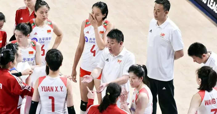 世界女排聯賽香港站 中國女排不敵波蘭 周日迎戰意大利