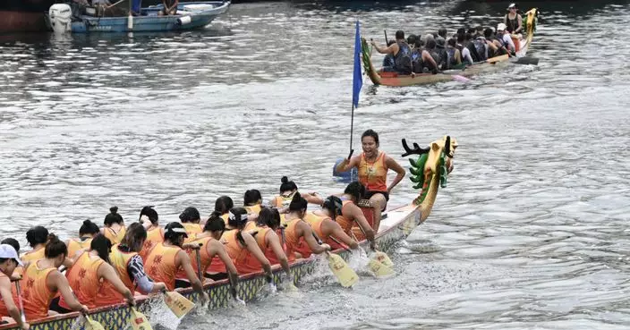 「龍舟競渡比賽」在多個地區復辦 有選手稱久違熱鬧場面感興奮