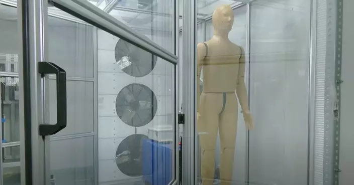 助研極端高溫對人體影響 世界首個會「呼吸流汗」機器人面世　