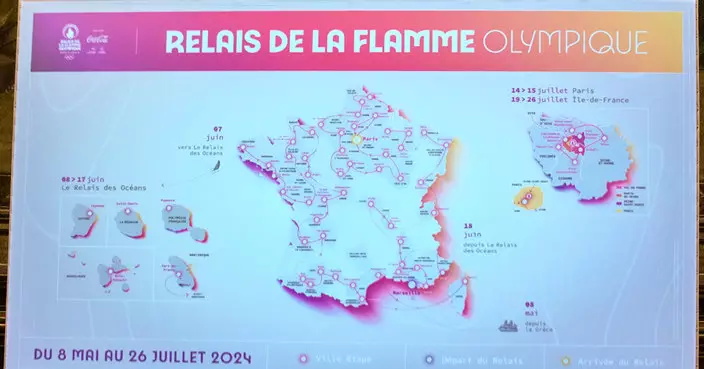 巴黎奧組委公布奧運火炬傳遞路線　冀展現多姿多采法國