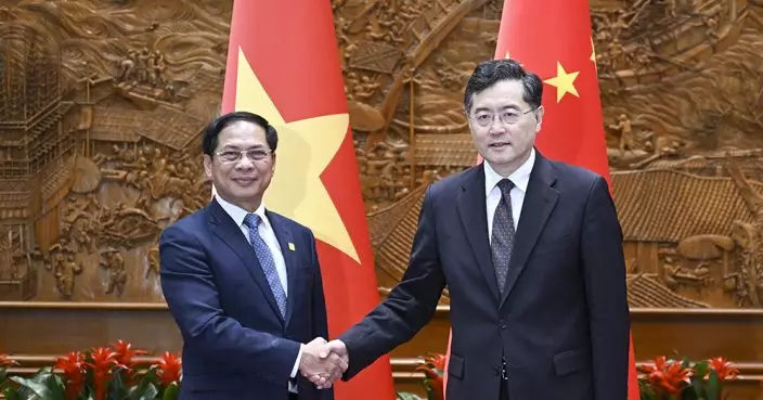 秦剛與越南外長會面 盼深化中越全面戰略合作