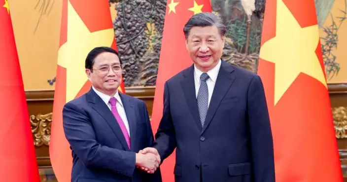 習近平晤越南總理范明政 強調是「具戰略意義的命運共同體」