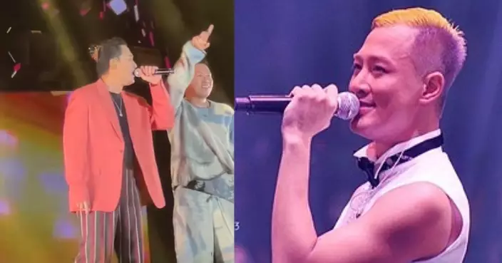 林峯孖好友MJ Jin內地登台演唱  粉紅西裝襯古裝髮髻網友猜趕拍新戲