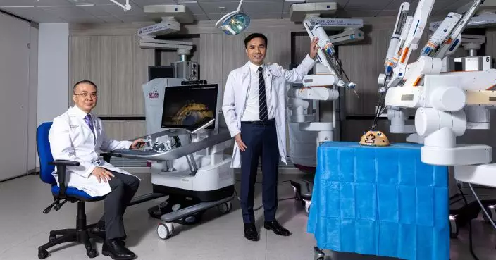 中大引入新組合式機械人手術系統 屬大中華首次用作臨床測試