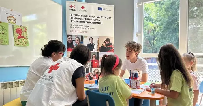 香港紅十字會派員到保加利亞人道服務站 了解烏克蘭難民生活