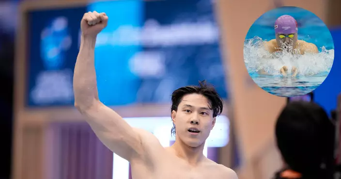 中國新蛙王覃海洋200米蛙泳破世績  世錦賽獨攬四金創歷史