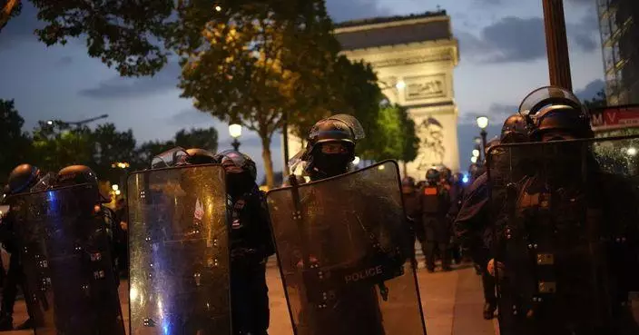 法國內政部續派出4.5萬警力 周日晚在全國維持秩序防止騷亂