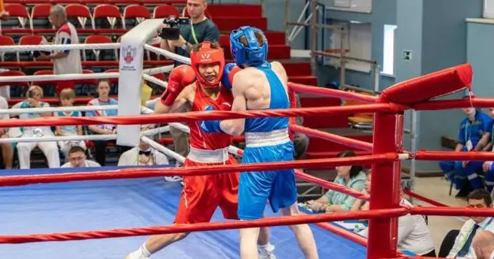 首屆濱海青少年國際運動會拳擊賽況