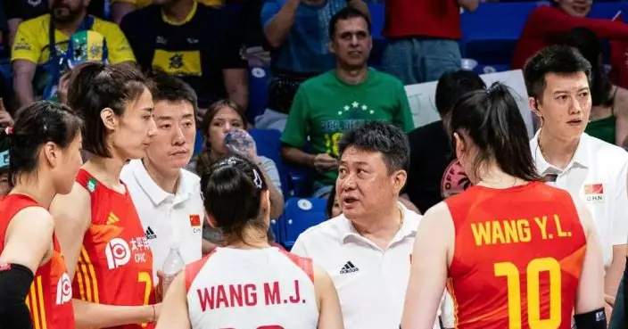 中國女排成功闖入4強  主教練蔡斌：整個隊伍表現非常好