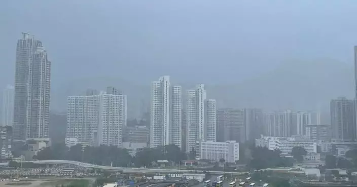 天文台：颱風泰利已開始遠離香港 東部風勢逐漸減弱