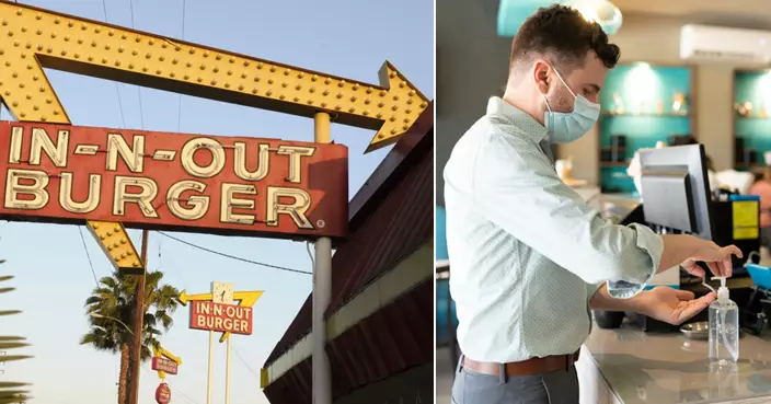 禁止員工戴口罩？加州In-N-Out Burger漢堡新規惹爭議