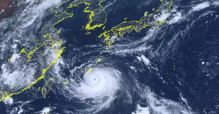 超強颱風「卡努」直逼沖繩 逾19萬戶家庭停電