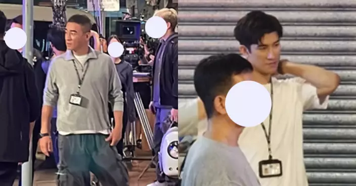《守城者》正密密拍攝中 陳小春李治廷街頭被網民捕獲