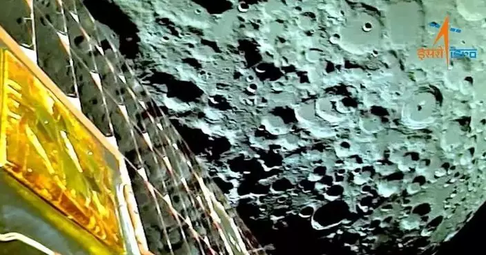 印度「月船3號」發布首張月球照片 預計8.23降落月球南極