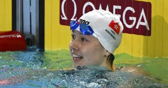 亞運會｜女子50米蛙泳　港隊何詩蓓初賽第二名入決賽