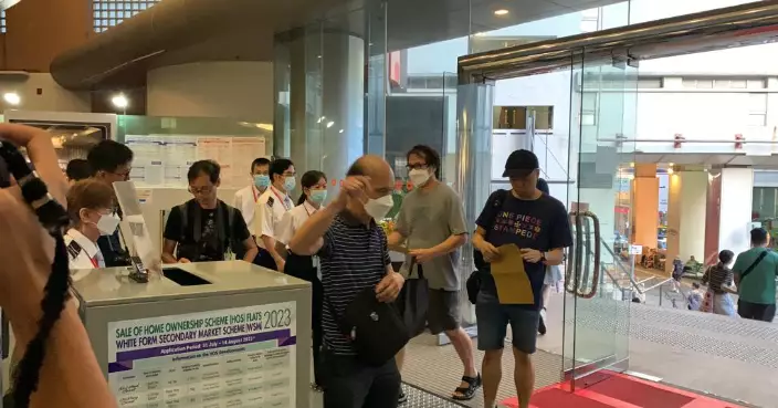 截至下午5時共收16萬份居屋申請　白居二約佔8萬份