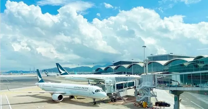 香港機場7月客運量達380萬人次 回復至疫前6成水平