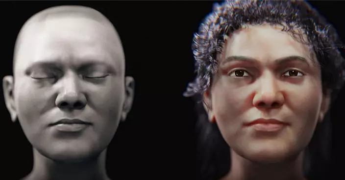 AI發功重組45000年前古人面容 「金馬」女士容貌大公開