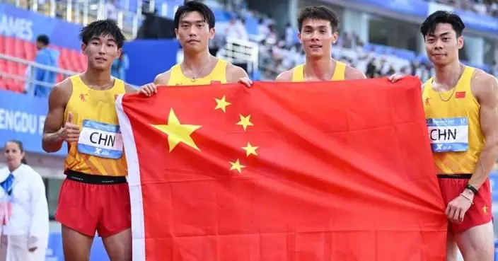 國家隊於成都世界大學生運動會田徑及游泳項目增添多面金牌