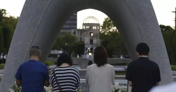 長崎原爆78周年紀念活動因風暴卡努迫近60年首移師室內