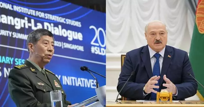 盧卡申科與李尚福會面 討論中國白俄軍事合作前景