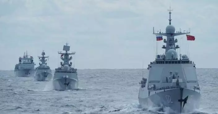 中俄11艘軍艦經沖繩北上駛向東海 日本嚴重關切對兩國提交涉