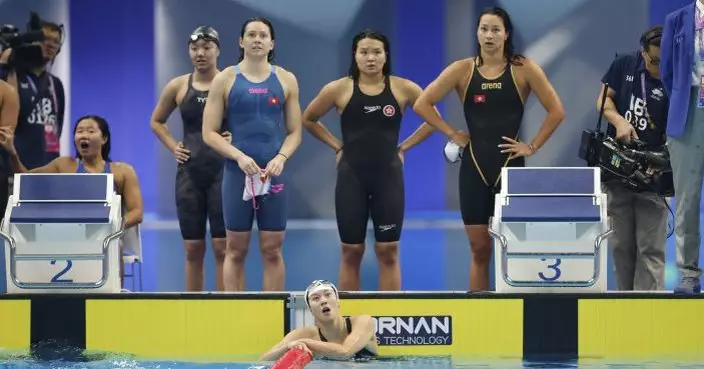 亞運會｜港隊女子4x200米自由泳接力破香港紀錄得第四