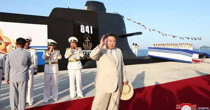 北韓稱建成首艘核攻擊潛艇 金正恩周三出席下水儀式