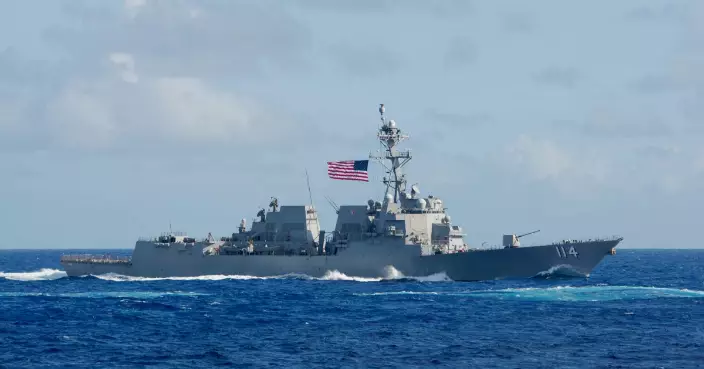 美加軍艦穿越台灣海峽　東部戰區批評炒作全程跟監警戒