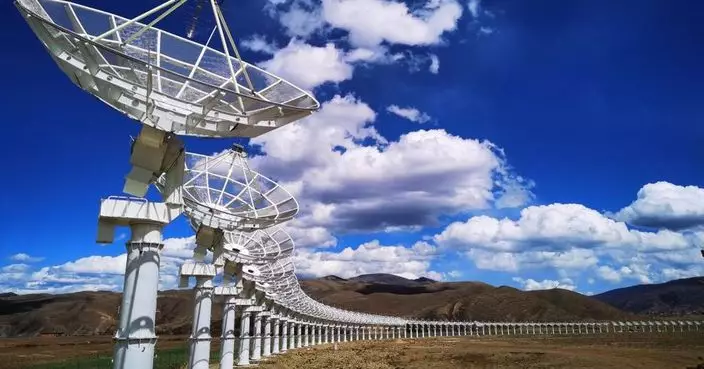 中國圓環陣太陽射電成像望遠鏡建成 為全球規模最大