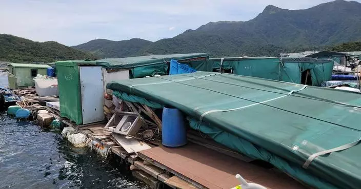 漁護署： 約300公頃新界農地及魚排受風暴影響 周二起可申請緊急救援基金