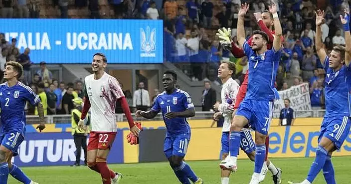 歐洲國家盃外圍賽 意大利2:1擊敗烏克蘭 西班牙及比利時均大勝