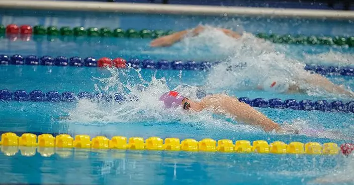 亞運會 | 男子100米自由泳決賽  國家隊包辦金銀牌