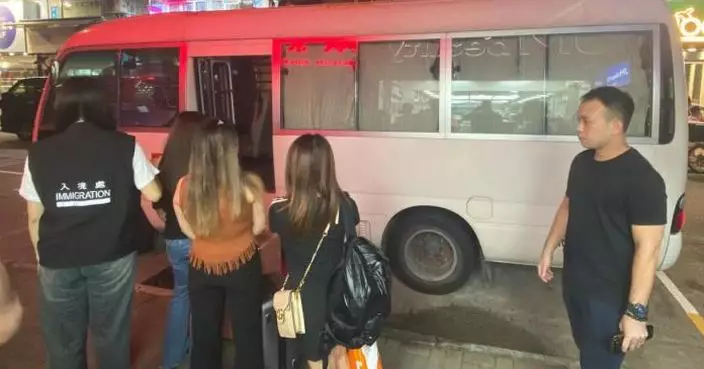 大埔警區掃黃 7內地女子涉違反逗留條件被捕