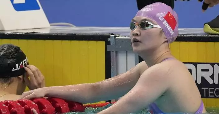 亞運會 | 女子400米自由泳決賽 國家隊李冰潔破亞運紀錄成績奪金