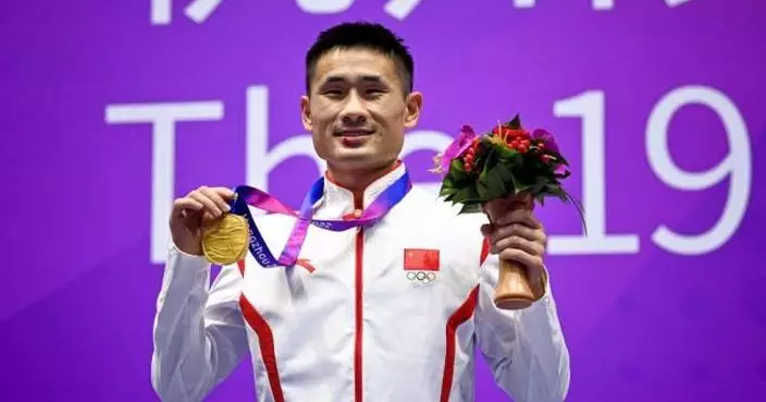 亞運會 |國家隊王雪濤奪武術散打男子60公斤級決賽金牌