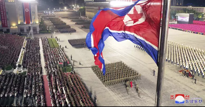 韓媒︰北韓舉行閱兵式慶祝國慶75周年