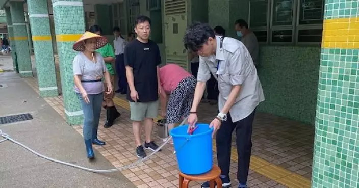 房屋署聯同水務署合力處理耀東邨供水  現全部恢復正常供應