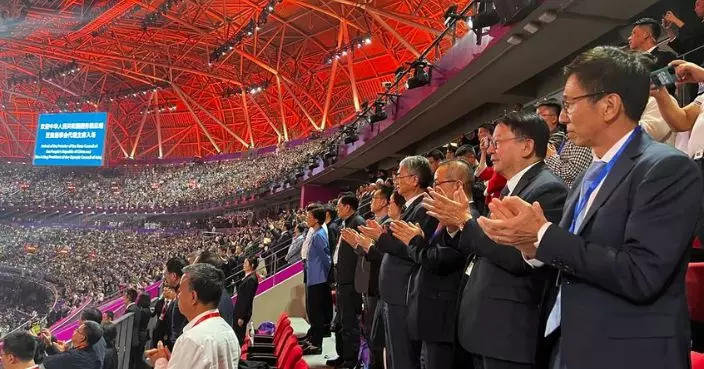 亞運會 | 陳國基出席閉幕式