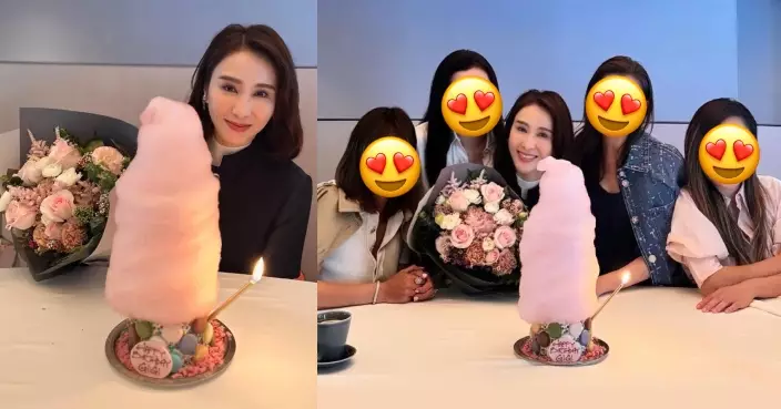黎姿生日收粉紅玫瑰粉紅蛋糕好少女 4名媛好友個個大有來頭