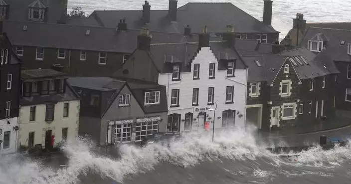 風暴巴貝特吹襲蘇格蘭 氣象部門發布紅色降雨預警